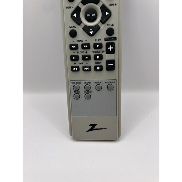Remote Control ( Clean Contacts ) - Zenith DVD / TV - Picture 3 of 4